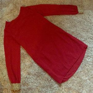 Alya Open-Sleeved Cocktail Dress